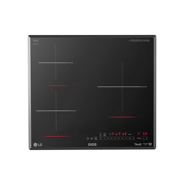 LG DIOS 인덕션 3구 전기레인지 BEI3GQT (자가관리) > 주방·가전